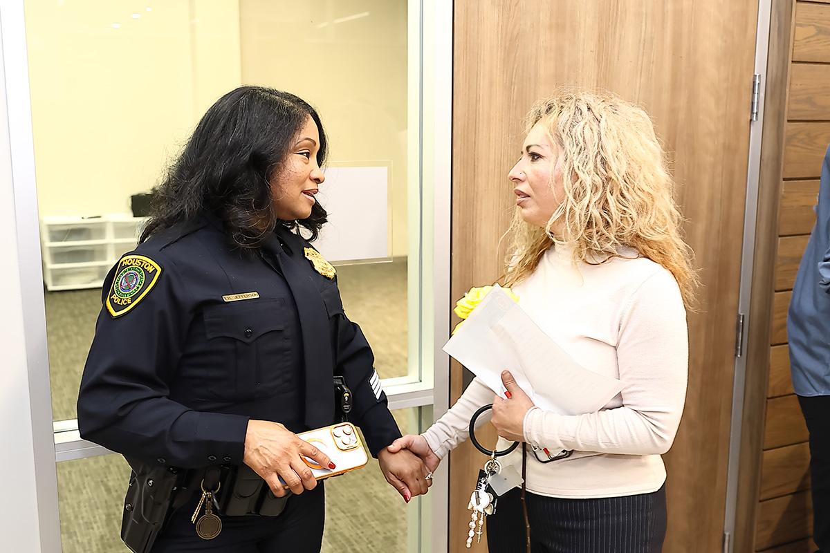 Reporting a crime for the first time